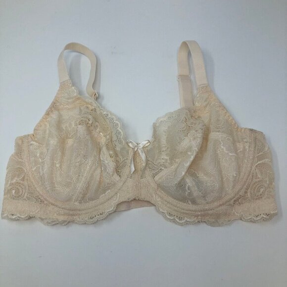 Panache Other - Panache Andorra Full Cup Bra Size 32DD Pearl Ivory